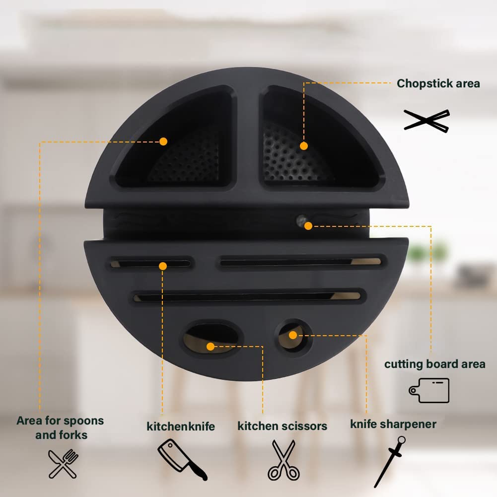 Rotating Kitchen Utensils Holder - Medaid International