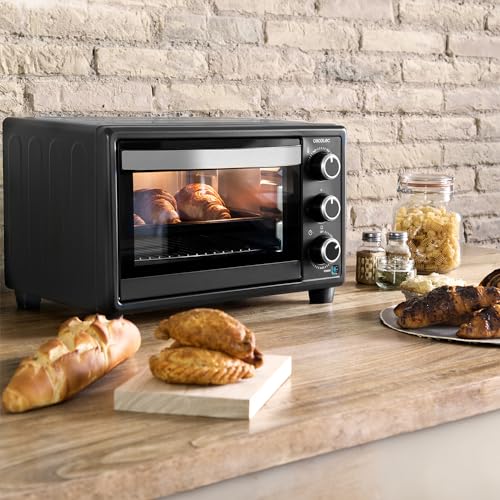 Cecotec - Bake&Toast 2300 Countertop Oven, 23L, 1500W, 3 Heating Modes, Timer