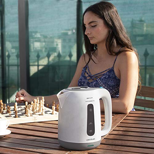 Cecotec - ThermoSense 170 Electric Kettle, 1.7L, BPA Free, 2200W Power, 360° Base