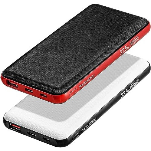 Paidashu - Power Bank Pack of 2, 10600 mAh, 22.5W Fast Charging, USB-C