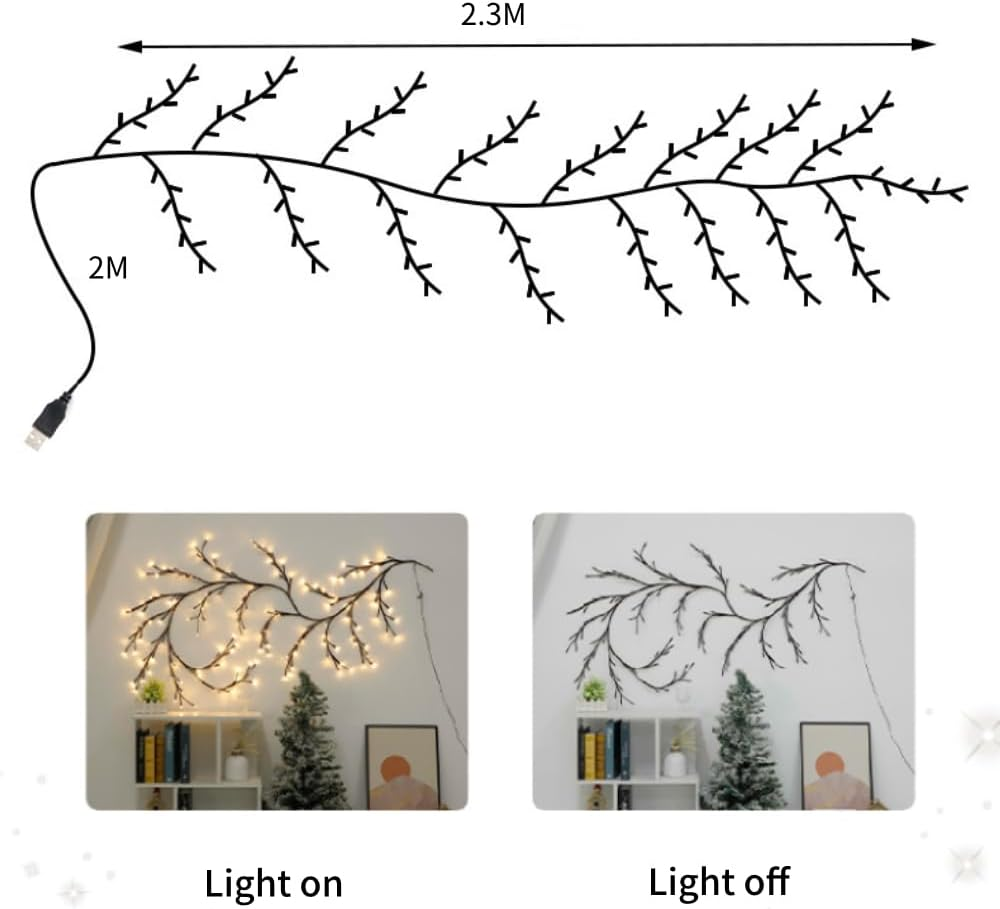 LED Tree Branch Lighted Indoor Home Decor Artificial Plants - Medaid International