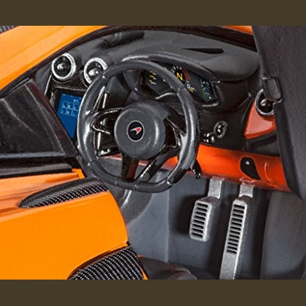 Revell - McLaren 570S Model Kit 1:25 for Beginners, Unpainted, 19.0 cm