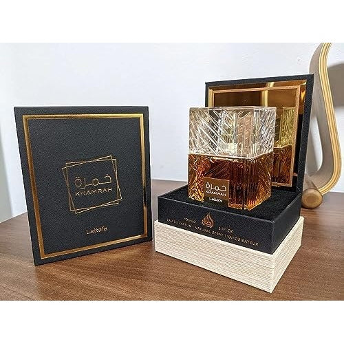 Lattafa Perfumes Khamrah for Unisex Eau de Parfum Spray, 3.4 Ounce - Medaid - Lebanon