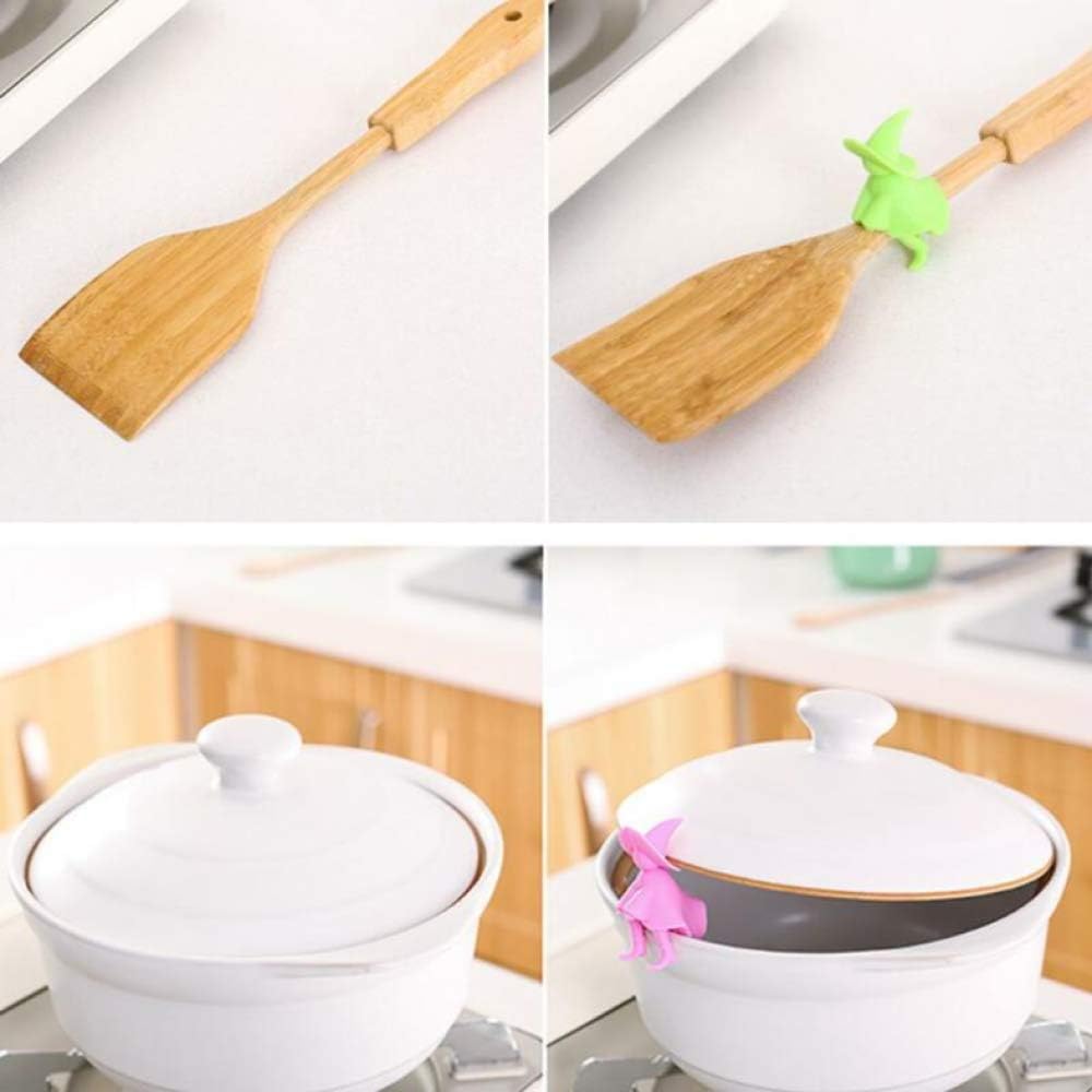 Witch Pot Lid Holder, Witch Spoon holder and steam releaser - Medaid International