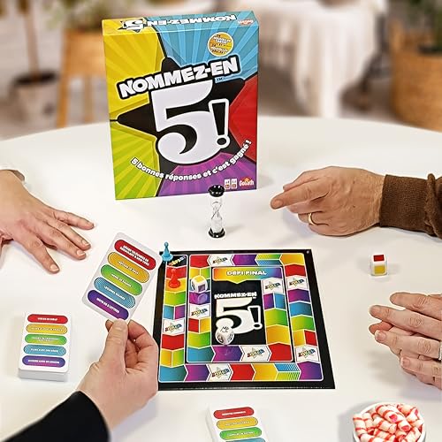 Goliath - Name 5 Board Game - Fun Family Game for All Ages, Quick Play