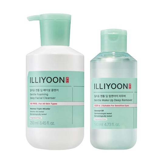 Illiyoon Gentle Deep Facial Cleanser with Lip and Eye Makeup Remover - Medaid International