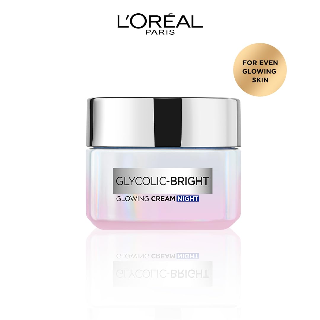 L'Oréal Paris Glycolic Bright Night Cream - Medaid - Lebanon