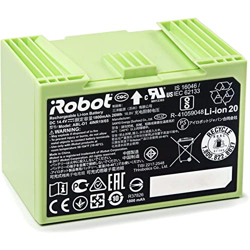 iRobot - Replacement Lithium-Ion Battery for Roomba E Series, 1800mAh