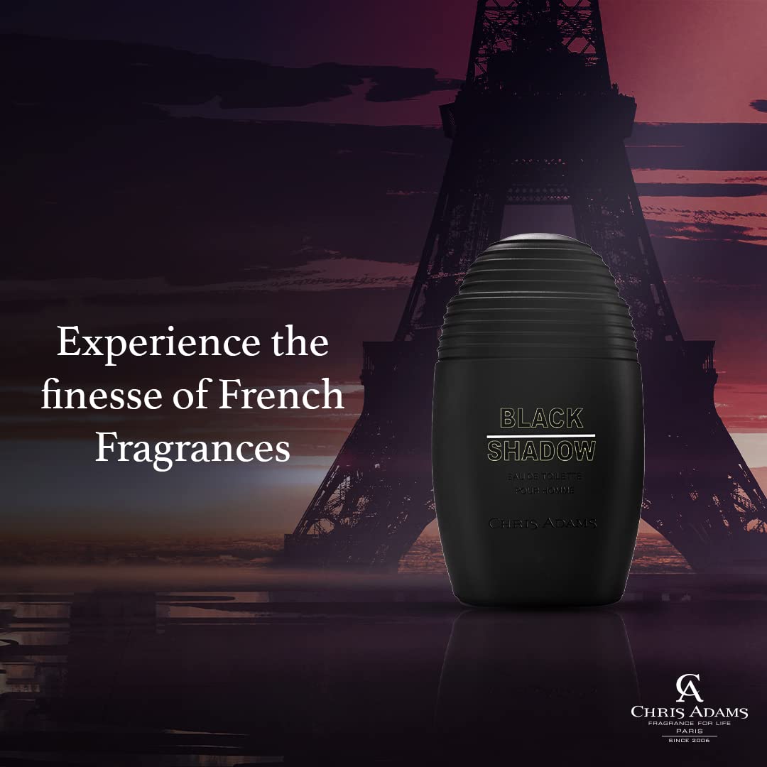 Chris Adams Eau De Toilette (Black Shadow), 100ml - Medaid International
