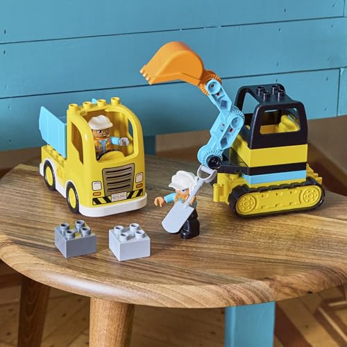 Lego - DUPLO Town Truck & Excavator Set for Toddlers - Educational Building Blocks