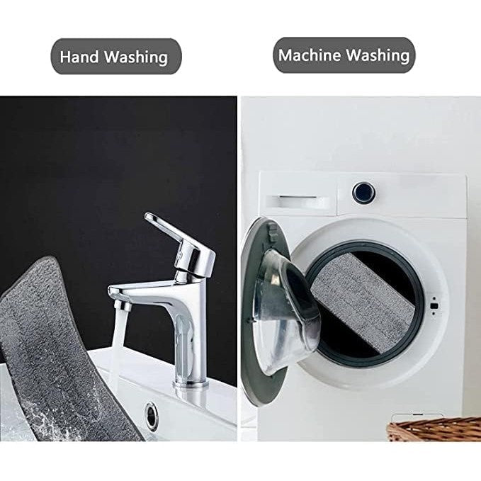 AWH 360° Spray Mop Floor Cleaner with 500ml Bottle – Wet Dry Microfiber Mop for Tile, Hardwood, Laminate, Kitchen, Wood & Ceramic Floor Use - Medaid International