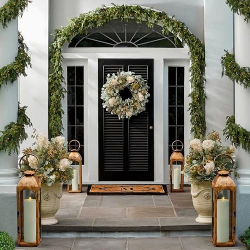 Zevanor - Waterproof Flameless LED Pillar Candle with Remote & Timer, 420 Hours