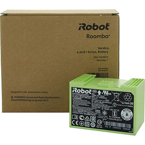 iRobot - Replacement Lithium-Ion Battery for Roomba E Series, 1800mAh
