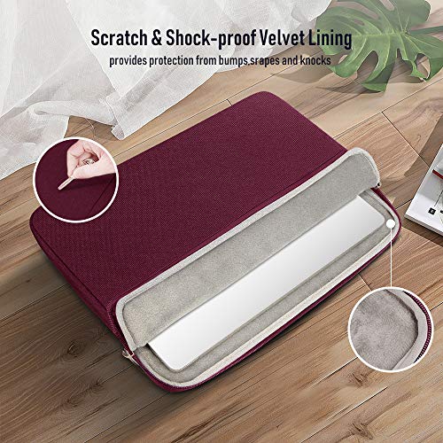 AtailorBird - Water Repellent 14 Inch Laptop Sleeve with Accessory Pocket