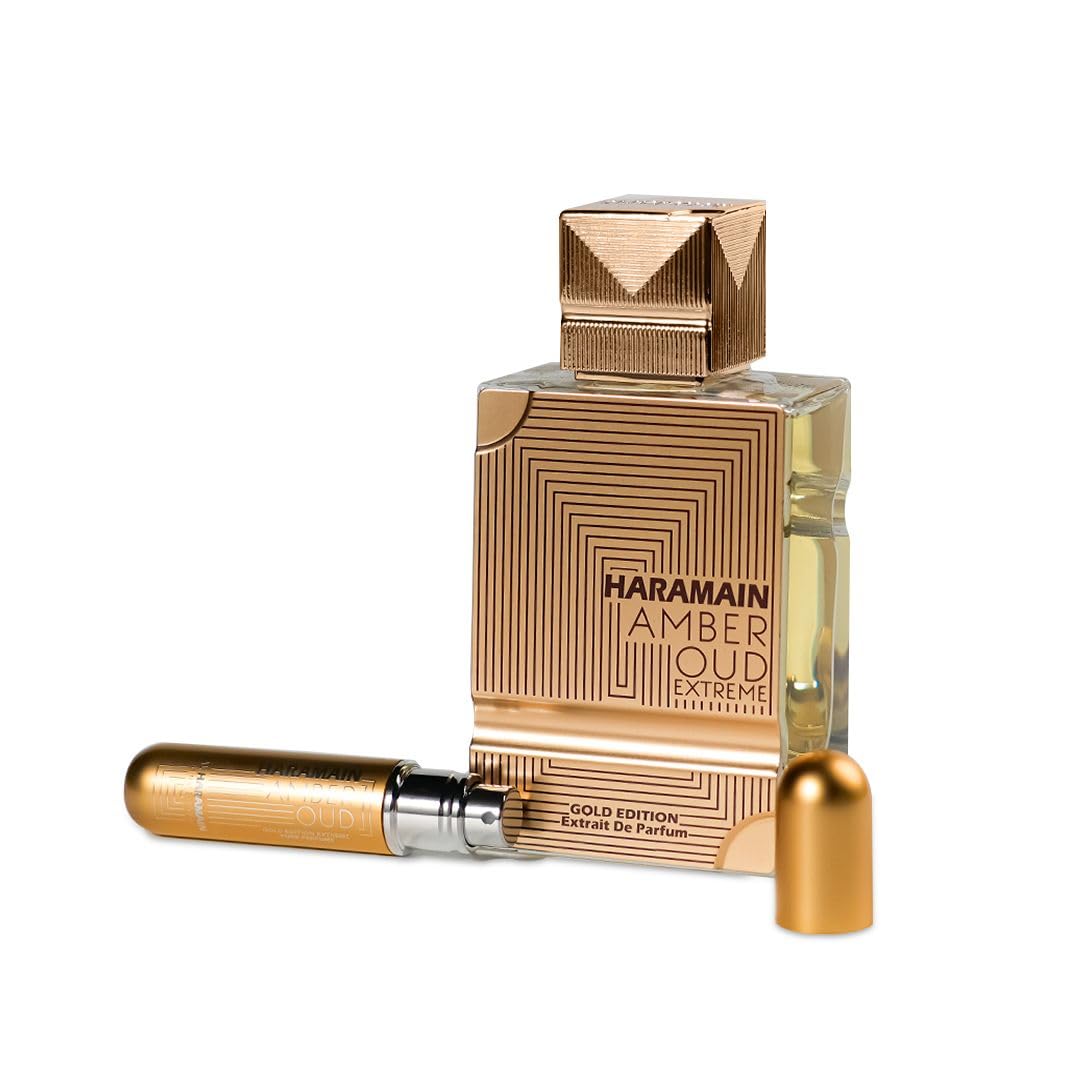 Al Haramain Amber Oud Gold Edition Extreme Eau De Parfum Spray 60ml (2.0 oz) - Long-Lasting & Refreshing Pure Perfume for Women & Men, Unisex Arabian Fragrance. - Medaid International