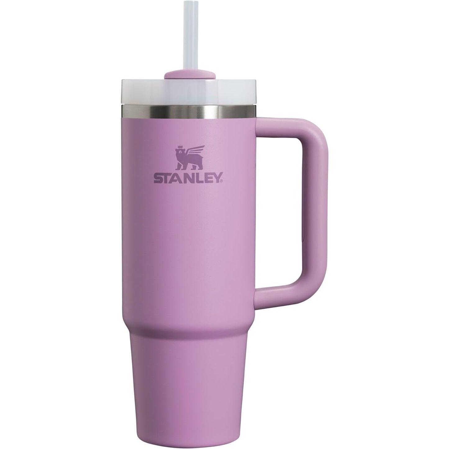 Stanley Quencher H2.0 FlowState Stainless Steel Vacuum Insulated Tumbler with Lid and Straw for Water, Iced Tea or Coffee, Smoothie and More, Lilac, 30oz - Medaid - Lebanon