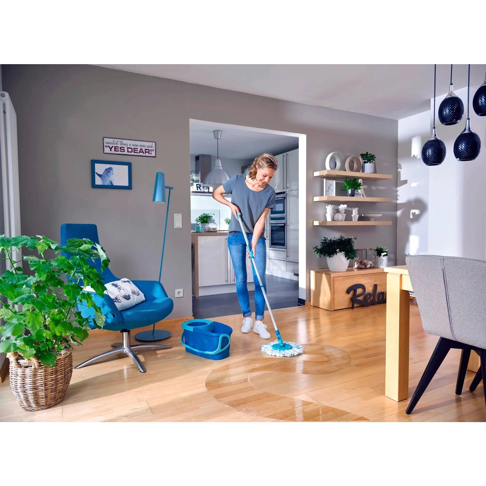 CLEAN TWIST Ergo Disc Mop Set - Medaid International