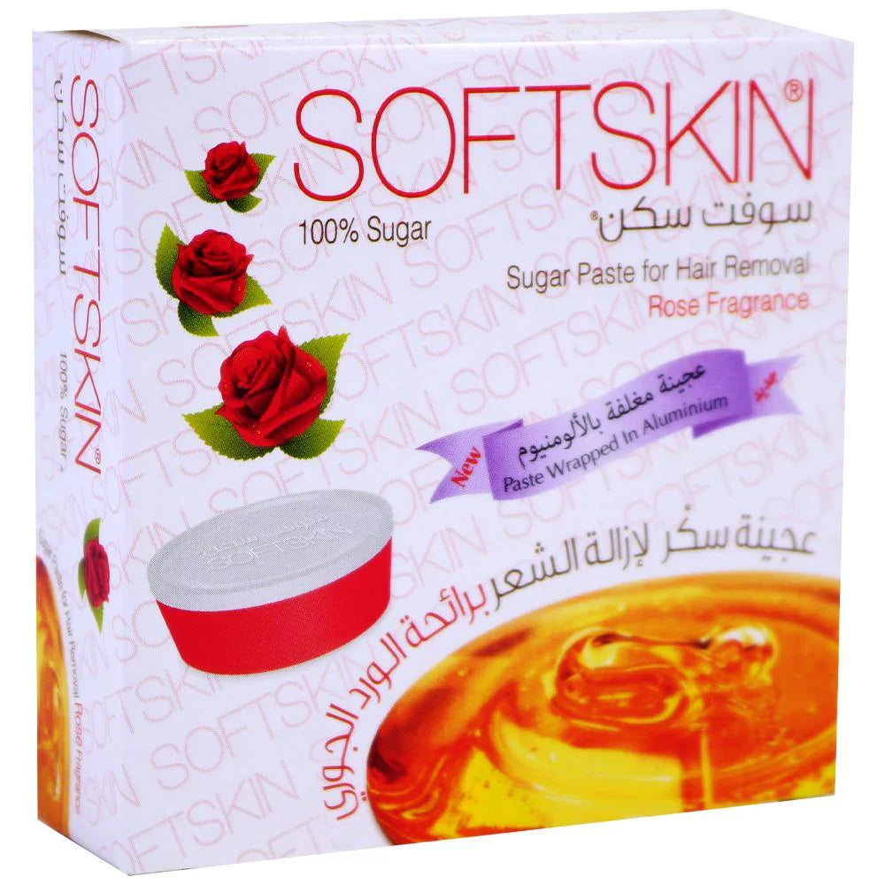 Soft skin sugar paste for hair removal 80g - Rose fragrance - Medaid