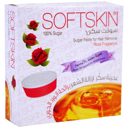Soft skin sugar paste for hair removal 80g - Rose fragrance - Medaid