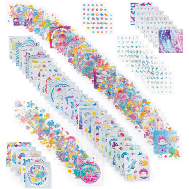 Aquatic - Fantasy Sticker Set - Medaid International
