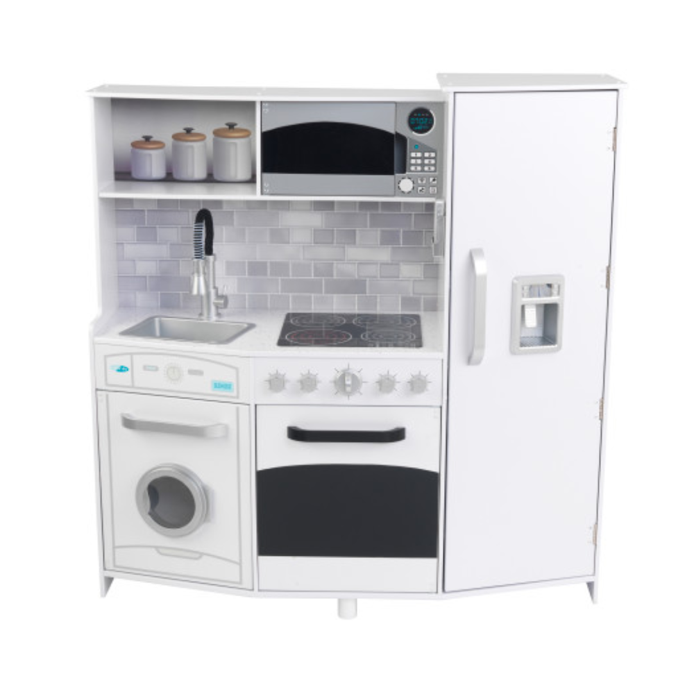 Large Play Kitchen White By KidKraft - Medaid International