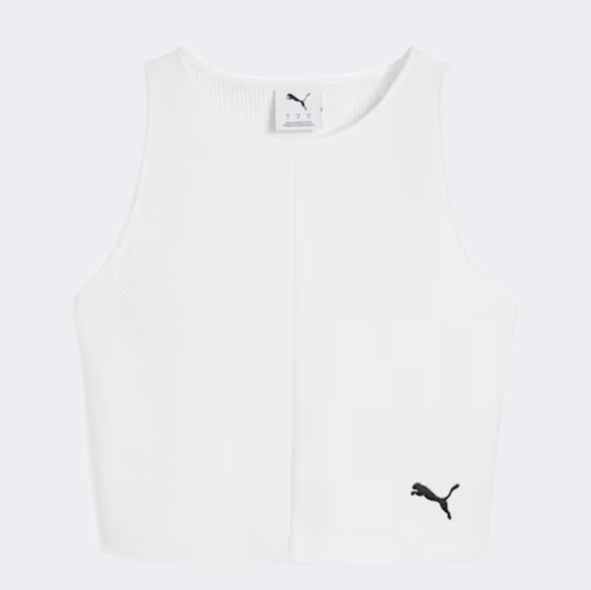 Puma Wardrobe Essentials Women Lifestyle Tank White - Medaid International