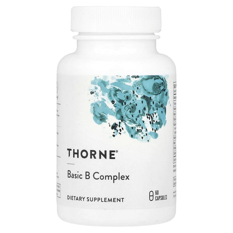 Thorne, Basic B Complex, 60 Capsules - Medaid International