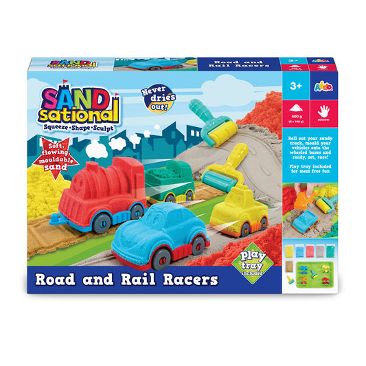 SANDSational Road and Rail Racers Craft Set - Medaid International