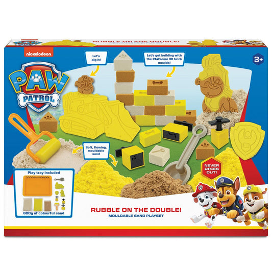 Nickelodeon Paw Patrol Rubble On The Double Mouldable Sand Playset - Medaid International