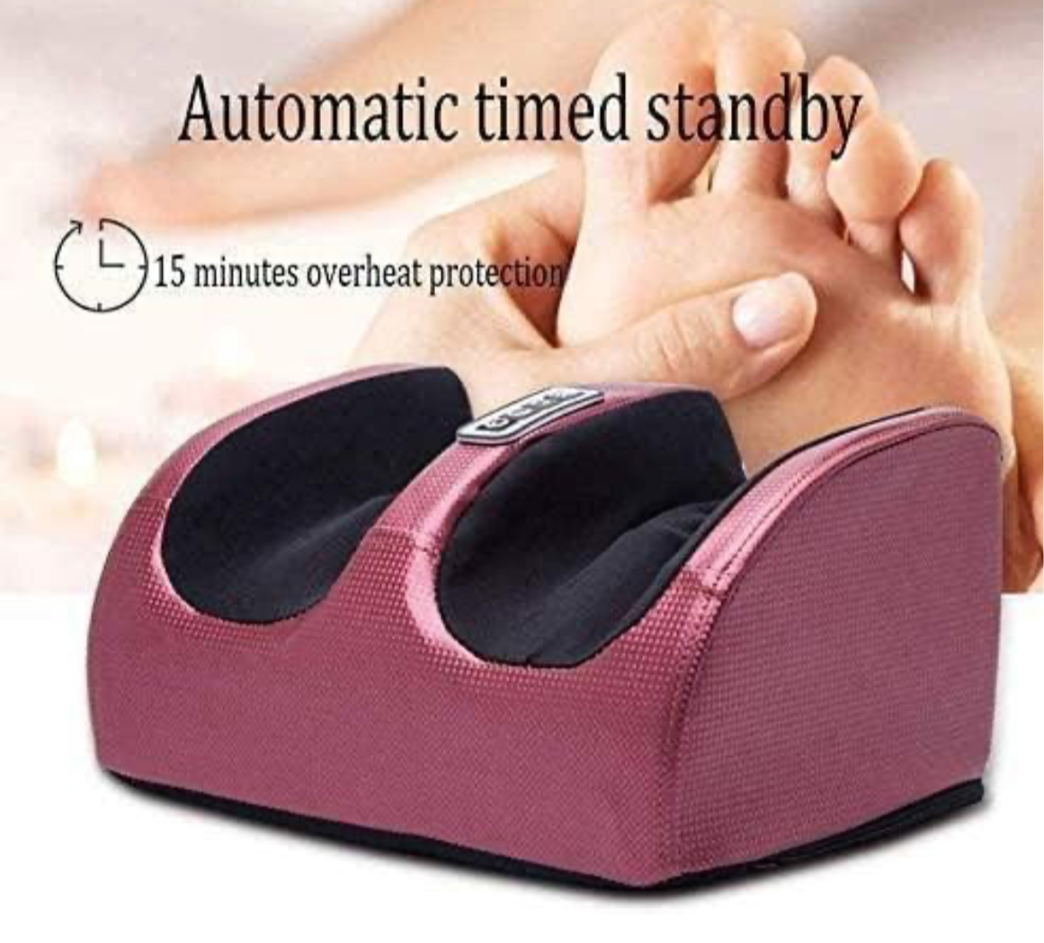 YTCYKJ Foot Massager with Heat, Foot Massage Machine Shiatsu,Foot Massage Foot Sole,Electric Foot Massager with Heat,Deep Kneading Shiatsu Foot Massager Machine (White) - Medaid