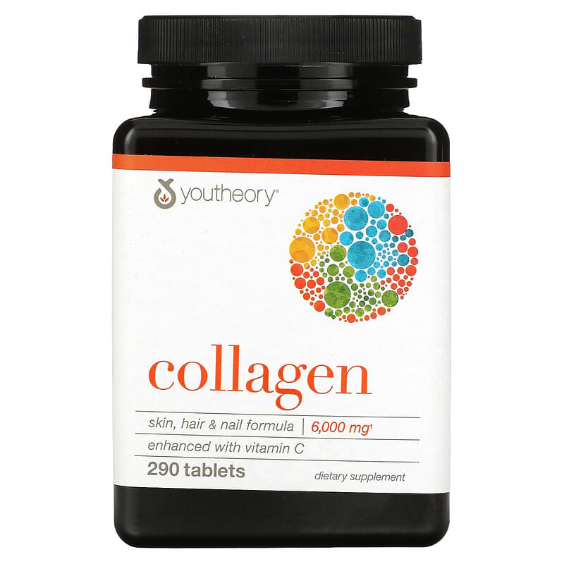 Youtheory, Collagen, 6,000 mg, 290 Tablets - Medaid International
