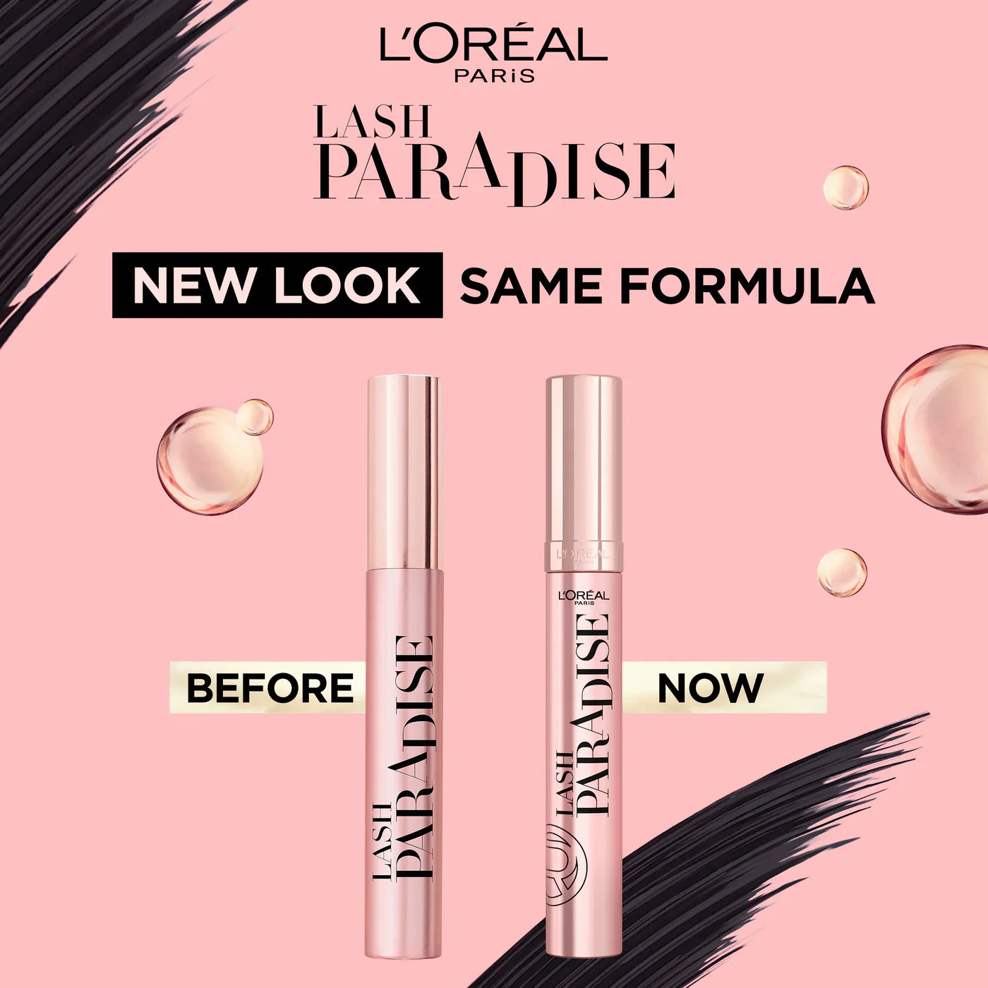 L'Oreal Paris Lash Paradise 24 Hour, Volumizing and Lengthening Black Mascara- Washable - Medaid International