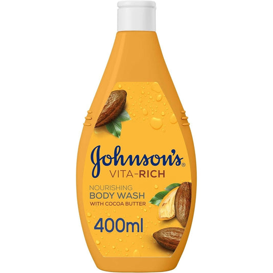 Johnson's Vita-Rich Body Wash Cocoa Butter - 400 ml - Medaid