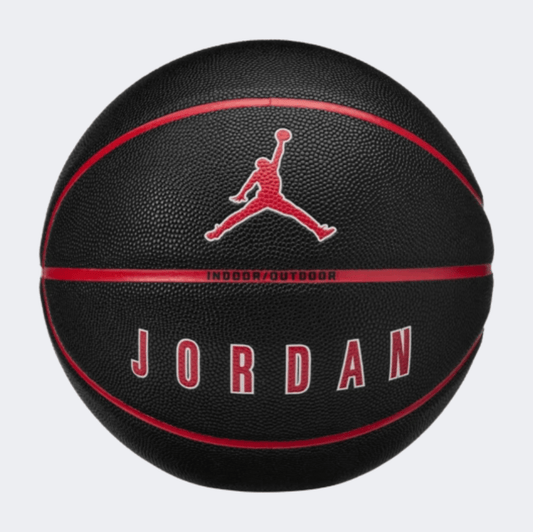 Nike Jordan Ultimate 2 8P Unisex Basketball Ball Black/Fire Red/White - Medaid International