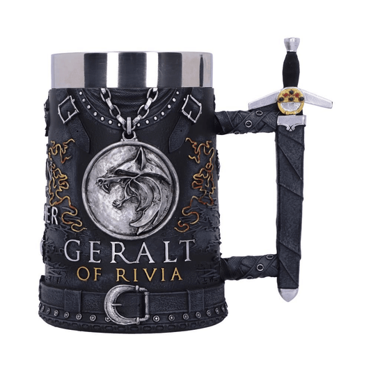 The Witcher Geralt of Rivia Tankard 15.5cm By Nemesis - Medaid International
