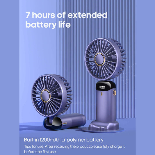 Rechargeable Handheld Mini Fan - Medaid International