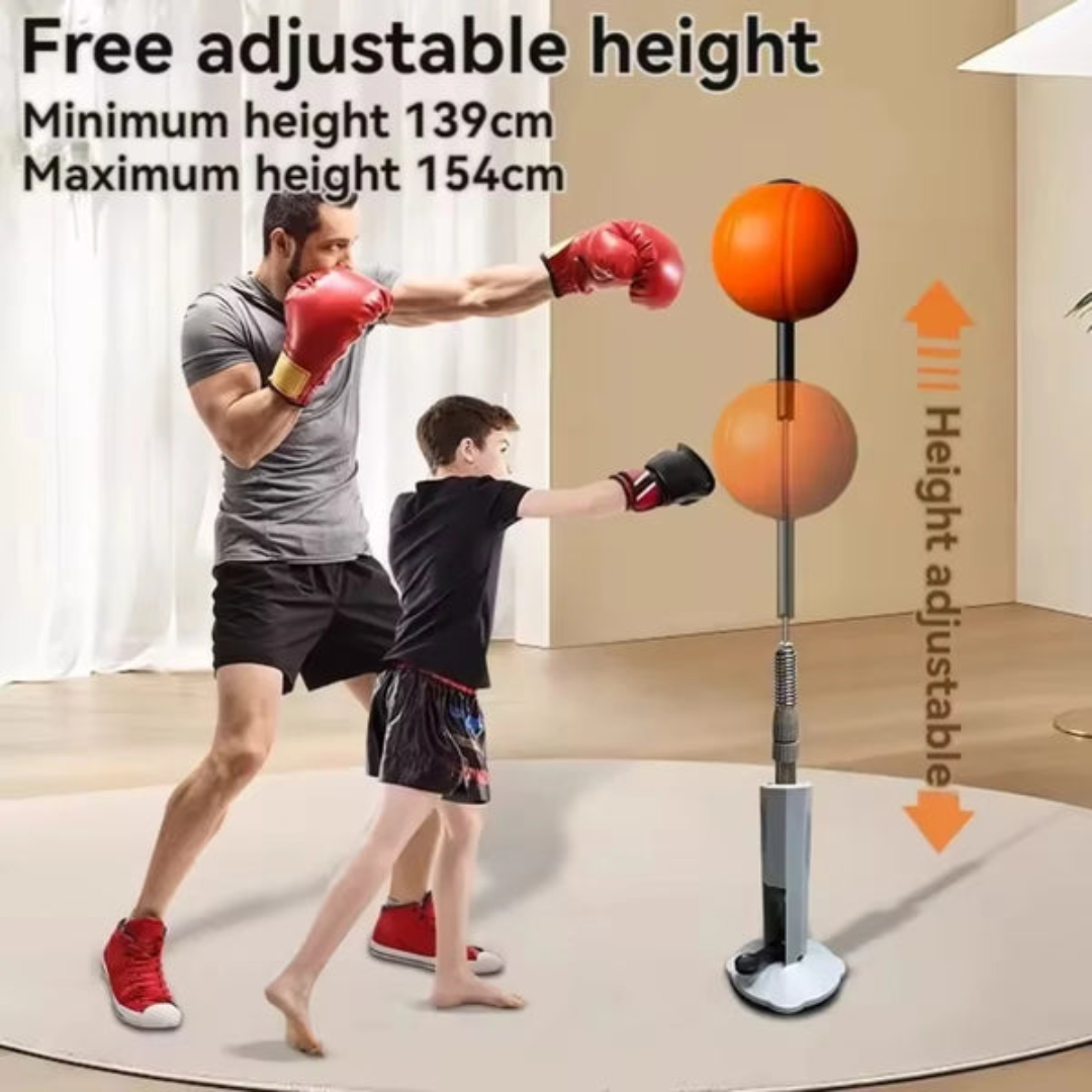Vertical Boxing Speed Ball Reflex Ball Punching Bag Training - Medaid International