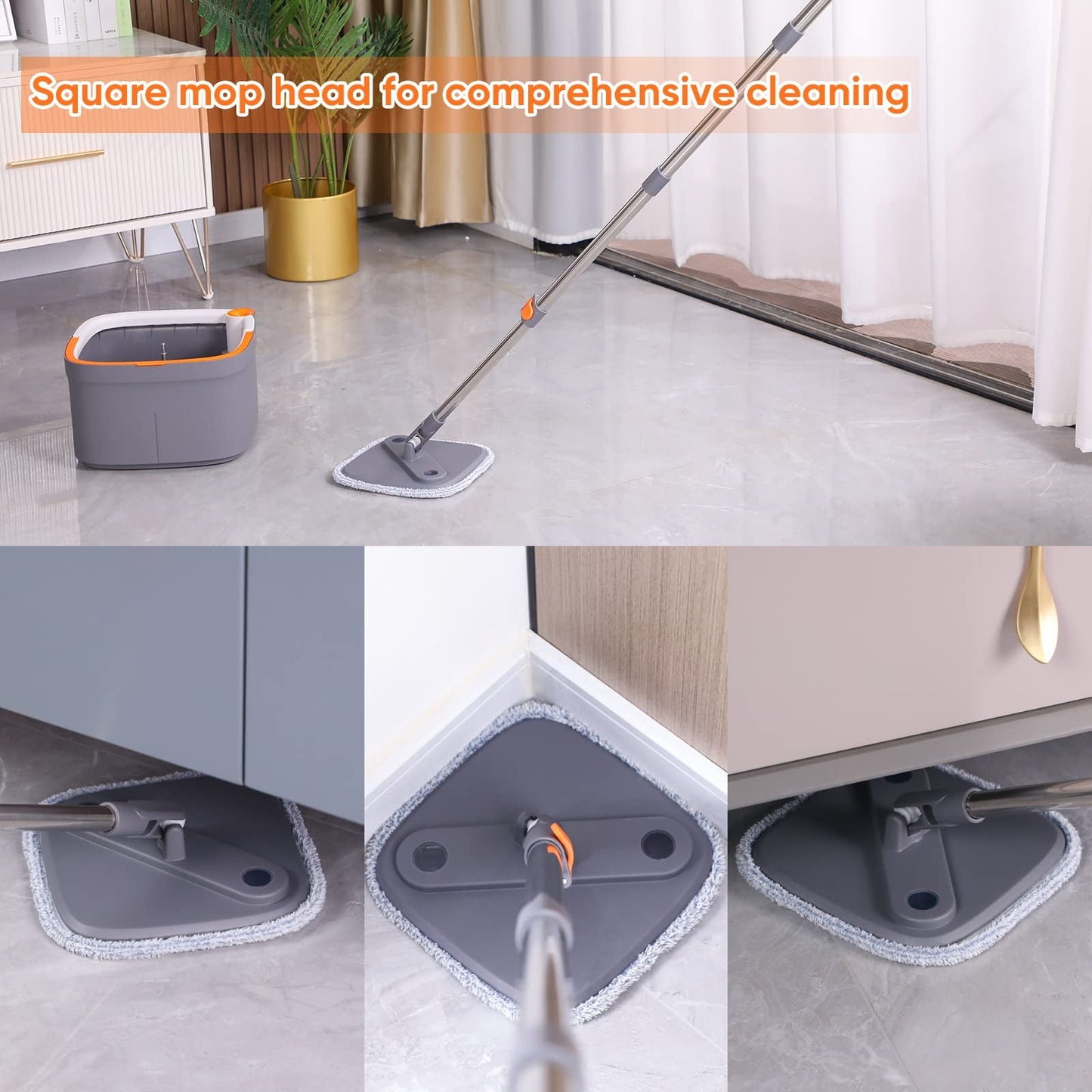 Self Cleaning Twistable Mop