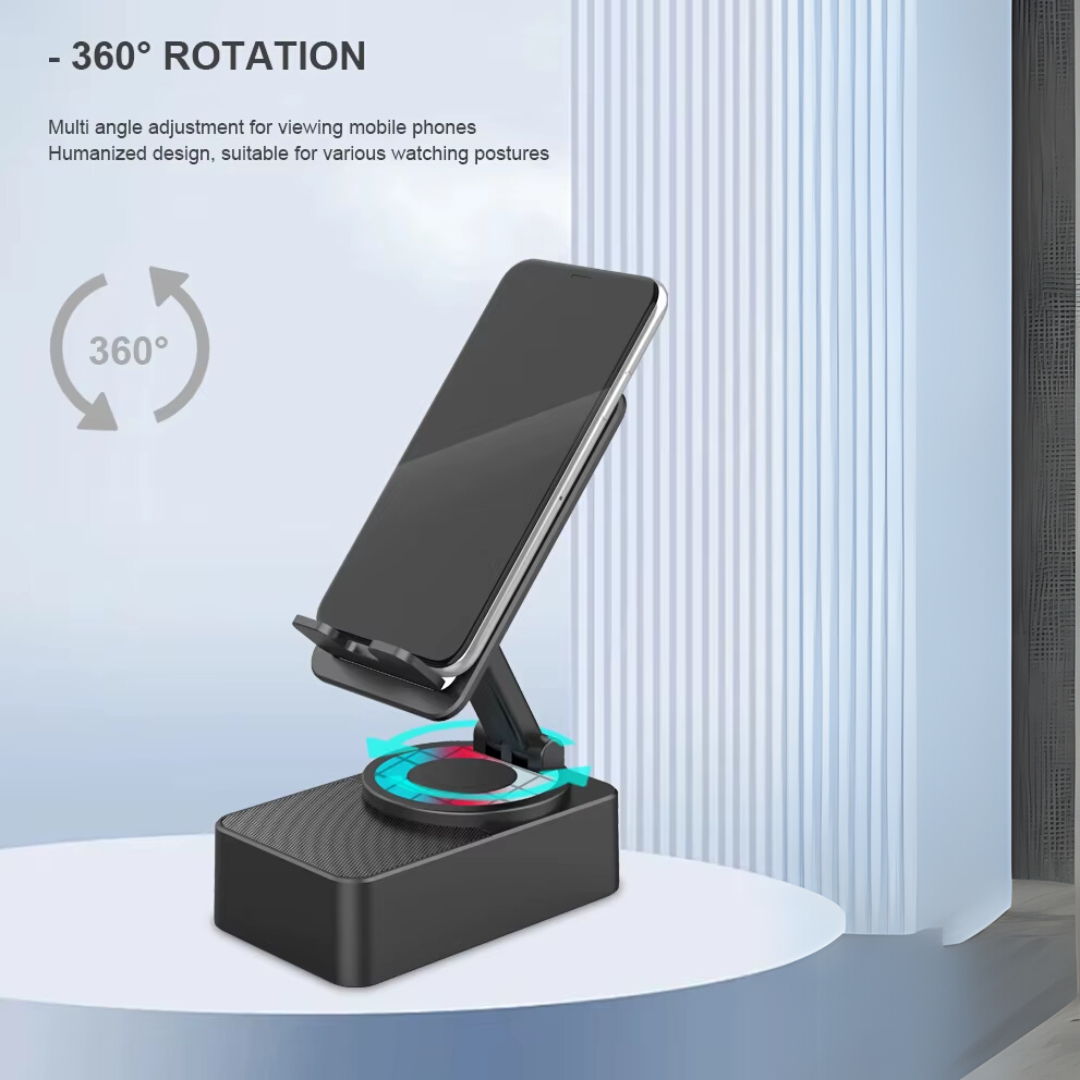 Kisonli M1PLUS Mini Portable Phone Holder Professional Wireless Speaker - Medaid International