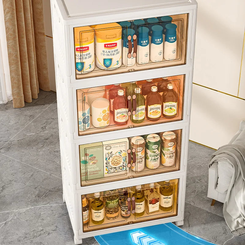 4-Layer Multi-Function Storage Cabinet