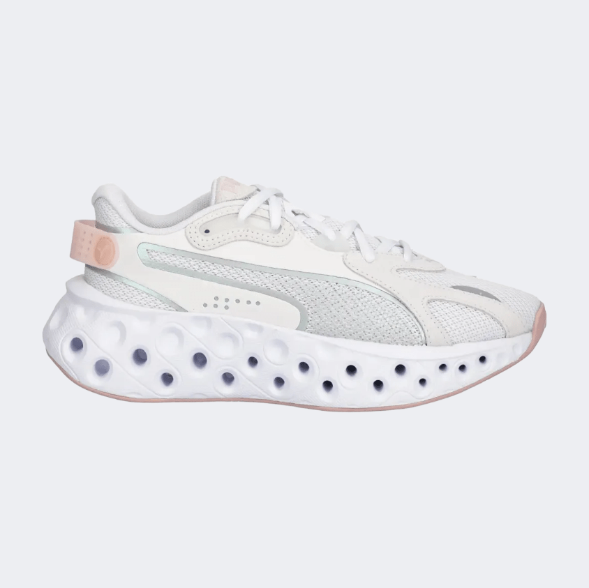 Puma Softride Frequence Women Running Shoes White/Rose - Medaid International