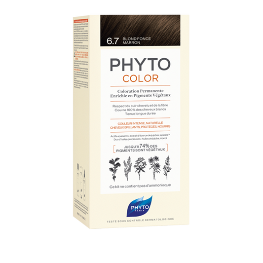 NEW PHYTOCOLOR 6.7 Dark chestnut brown - Medaid