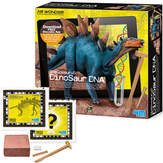 Augmented Reality - Dinosaur Dna Stegosaurus - Medaid International