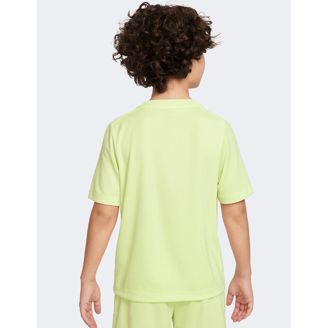 Nike Df Multi Boys Training T-Shirt Light Lemon/White - Medaid International