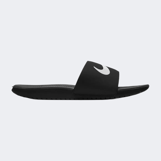 Nike Kawa Gs Boys Lifestyle Slippers Black/White - Medaid International