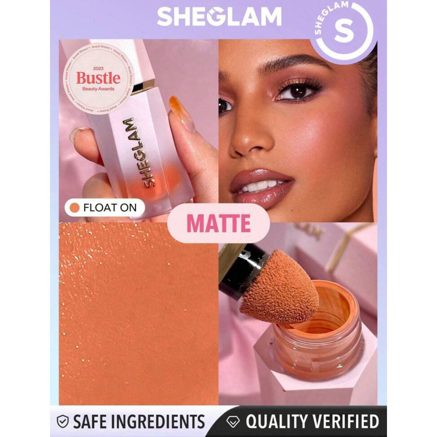 Sheglam liquid blush - All Colors - Medaid
