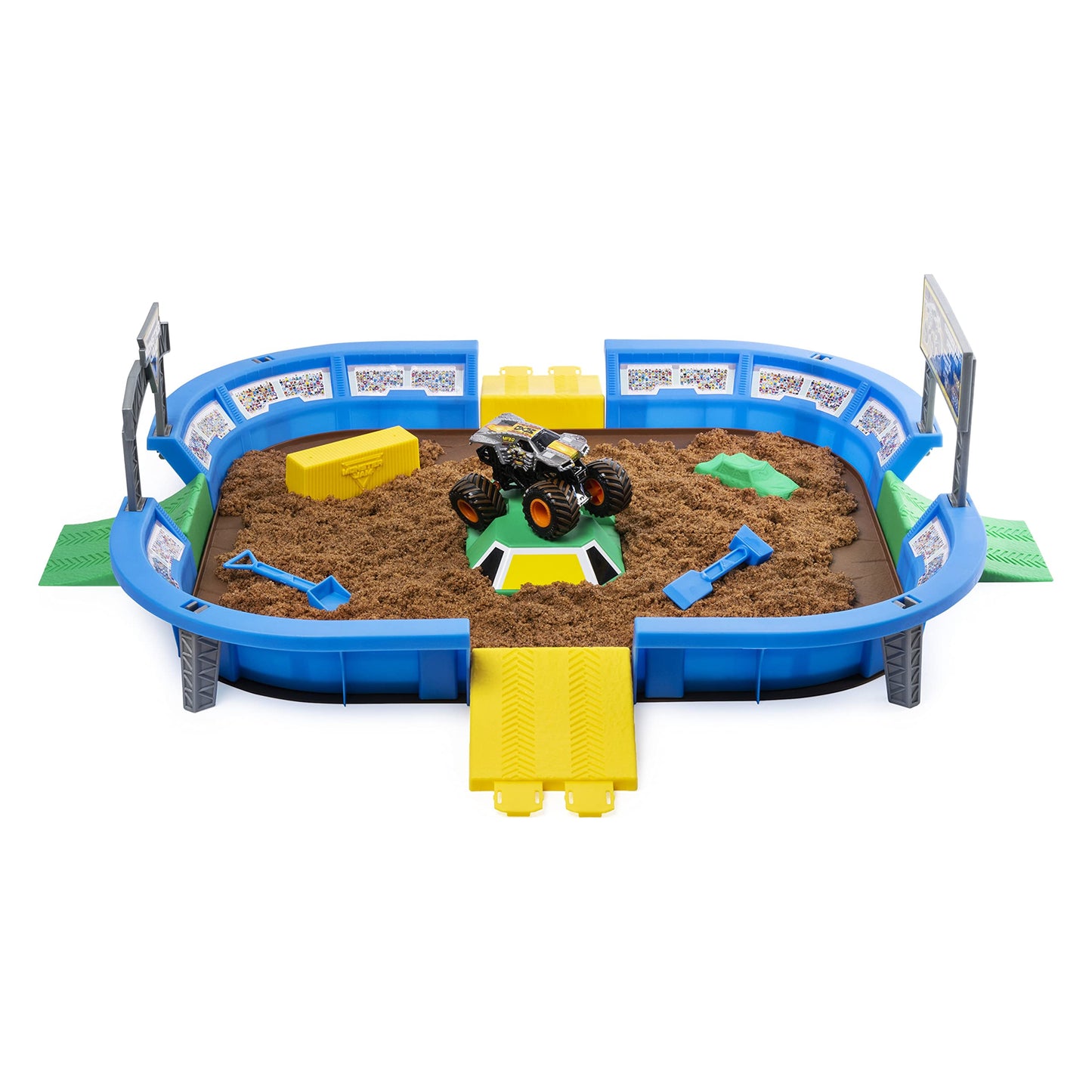 Monster Jam Kinetic Dirt Arena Playset - Medaid International