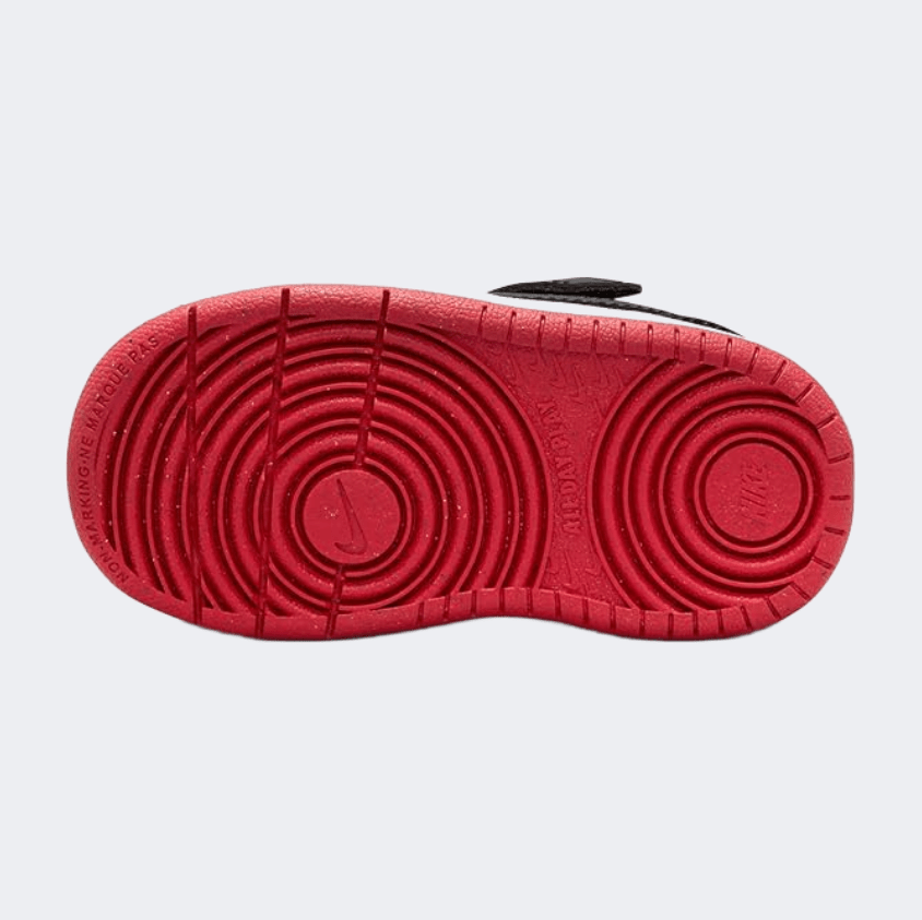 Nike Court Borough Low Recraft Infant Boys Lifestyle Shoes Red/Black - Medaid International