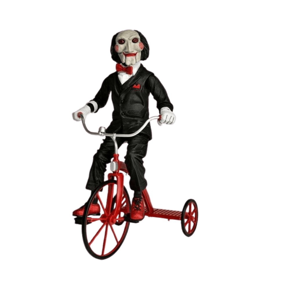 Saw Billy Puppet on Tricycle 12“ Action Figure By NECA - Medaid International