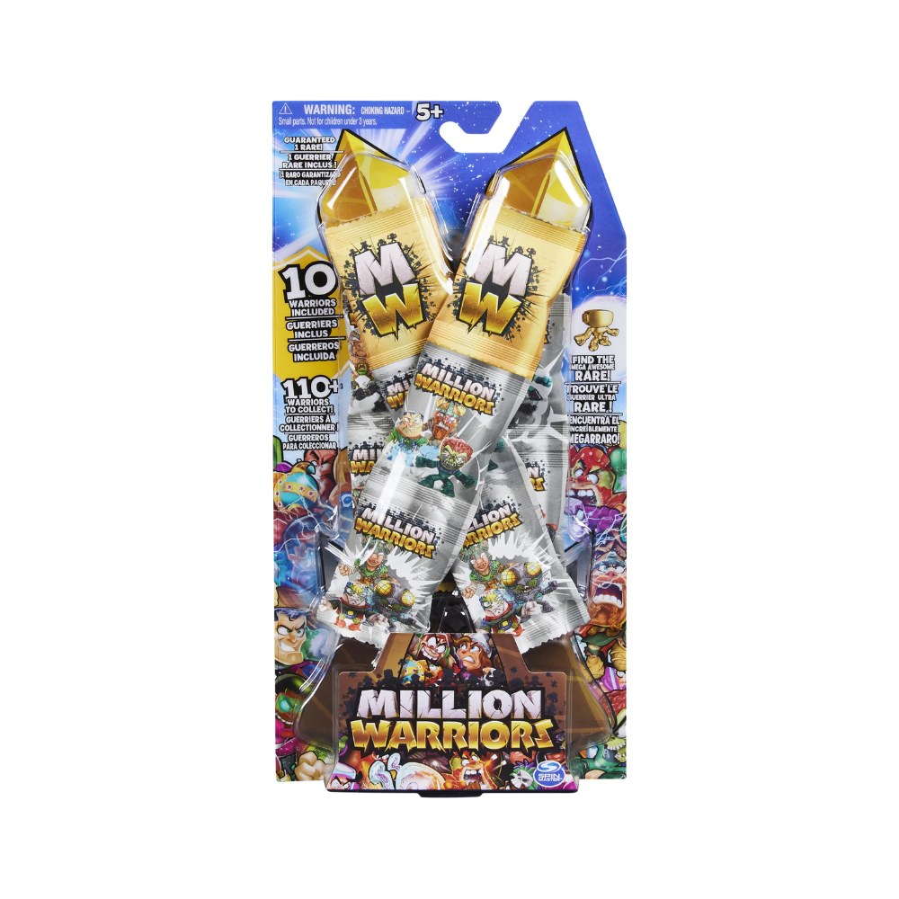 Million Warriors Warrior Pack Fig Asst - Medaid International